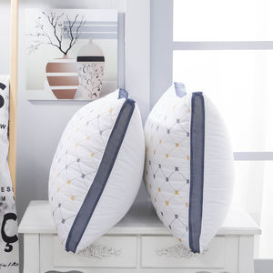 Sarung bantal berlapis dengan penutup serat mikro mengisi OEKO-TEX standar 100 <span class=keywords><strong>Hotel</strong></span> mewah kualitas bagus bantal tempat tidur katun - Product Image 2