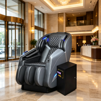 Fauteuil de massage robotisé commercial portable et pliable, avec manipulateur 3D, corps entier, zéro gravité, à monnayeur, pour centre commercial