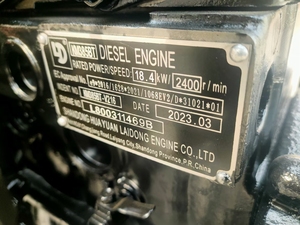 Motor de Fábrica de Tres Cilindros Laido KM385BT 18.4KW 2400 RPM Compatible con Miniexcavadora de Orugas 18-20 - Product Image 6