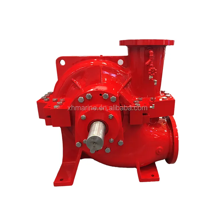 FIFI System Pump Diesel Engine driven Centrifugal Self suction Pump Firefighting Water Pump