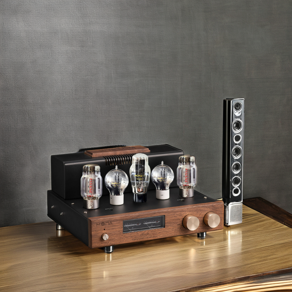 World-Class KT88 Vacuum Tube Amplifier - Hi-Fi Audio with Rich