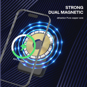 Oferta: Batería Magnética Portátil 2026, Paquete de Batería de 5000 mAh, Cargador Inalámbrico Magnético Seguro para <span class=keywords><strong>iPhone</strong></span> 16, 15, 14, 13, 12 - Product Image 3