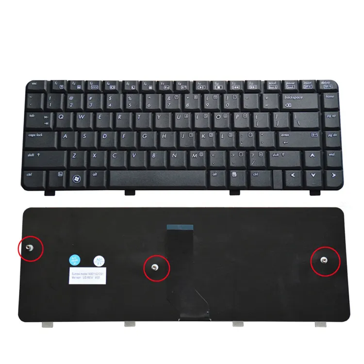 HK-HHT baru untuk HP Compaq Presario CQ40 CQ41 CQ45 KEYBOARD AS