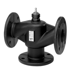 Vanne à trois voies Siemens VXF31 à bride 16 25 160 pour le contrôle de la pression d'eau - Product Image 2
