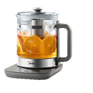 Midea Electric <b>Tea</b> <b>Maker</b> 1.8L Glass Automatic Shut Off Keep Warm Health Preserving Pot For Home Use - Product Image 1