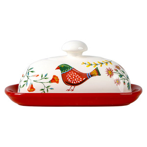 High Quality Porcelain Butter <b>Box</b> <b>Container</b> Butter Dish Large Ceramic Butter Dish With Lid - Product Image 1