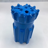 Mata Bor Hammer T51 Thread Flat Button Bit 102mm 4 Inch Tipe Easy-return untuk Pemasangan Batu & Pengeboran Terowongan Desain Bilah Tungsten Carbide