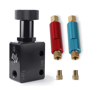 วาล์วควบคุมแรงดันของเหลว Hbm 1/4 ทางเข้า-ออก อลูมิเนียมอัลลอยด์ ปรับได้ สำหรับระบบเบรกยานยนต์ - Product Image 3