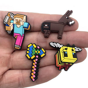 Juego de 18 Hebillas Decorativas con Diseño de Flor de <span class=keywords><strong>Minecraft</strong></span> para Zapatos, Accesorios para Sandalias y Pantuflas - Product Image 5