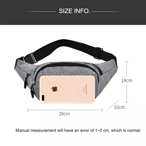 Oxford Fanny <b>Bag</b> for <b>Men</b> Women Large Capacity Outdoor Crossbody Running Walking Traveling Hiking <b>Waist</b> <b>Bags</b> - Product Image 2