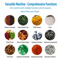 Machine de remplissage et de conditionnement de poudre granulaire, doseuse-remplisseuse pour talc, noix de cajou lyophilisées, copeaux granulaires, céréales et épices