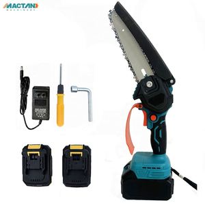 Mini Motosierra Inalámbrica de 6 Pulgadas, Portátil, de Una Mano, para Cortar Madera y Podar el Jardín - Product Image 1