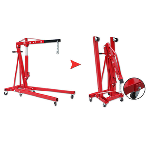 New Hot sản phẩm nhà máy Nguồn cung cấp <span class=keywords><strong>2t</strong></span> có thể gập lại động cơ cần cẩu Wire Rope Sling bền kim loại xây dựng cho xe xây dựng công trình - Product Image 6