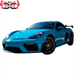 Kit Carrozzeria Stile GT-4 RS, Paraurti in Plastica, Cofano Motore in Fibra di Carbonio, Spoiler per <span class=keywords><strong>Porsche</strong></span> Cayman Boxster <span class=keywords><strong>718</strong></span> 982 Convertibile - Product Image 6