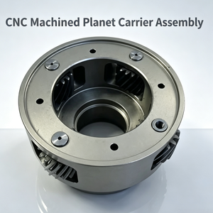 Ventosa de vacío de aluminio anodizado negro, pinza neumática con borde moleteado, pieza de automatización mecanizada por CNC - Product Image 2