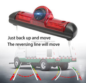 Caméra <span class=keywords><strong>de</strong></span> feu stop arrière Trajectoire dynamique Vue large <span class=keywords><strong>de</strong></span> 170 degrés Nuit Rétroviseur Parking Troisième caméra <span class=keywords><strong>de</strong></span> feu stop - Product Image 2