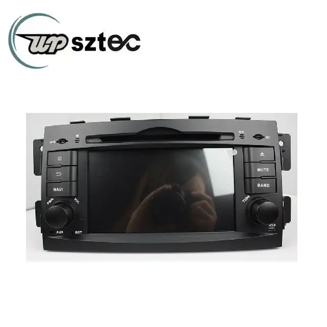UPsztec 7 pouces Android 10.0 lecteur dvd écran tactile GPS pour Kia Mohave Borrego 2008-2010 4 + 64 go voiture navigation