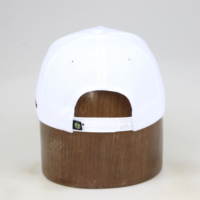 Gorro de algodón personalizable de 5 paneles para niños pequeños Bordado de hilo de neón con tela de rizo y diseño de letras elevadas tipo de tela de terciopelo