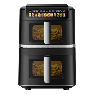 6 in1 nuova <span class=keywords><strong>friggitrice</strong></span> a doppio Stack a controllo digitale intelligente cucina 4 alimenti contemporaneamente grande capacità DoubleStack <span class=keywords><strong>XL</strong></span> 2 cestelli <span class=keywords><strong>friggitrice</strong></span> <span class=keywords><strong>ad</strong></span> <span class=keywords><strong>aria</strong></span> - Product Image 2