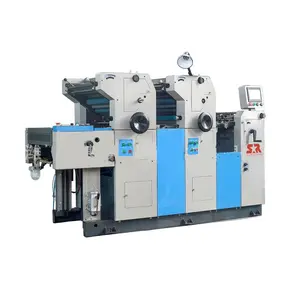 manual automatic two color folio A4 A3 470* 365mm printing store mm Printing Leader cheap offset printing machine