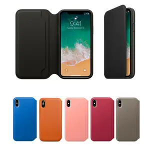 PU Leather Folio Flip Wallet Case Cover For Apple iPhone 11 10 X 8 7 6 Plus