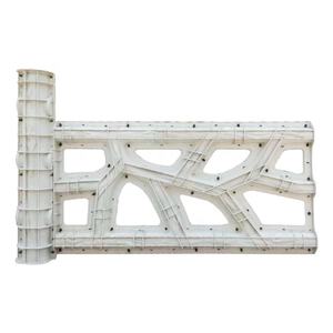 أسمنت تقليد شجرة كرمة قالب درابزين حديقة المشهد درابزين الخرسانة مسبقة الصب تقليد الحبوب الخشب قالب سياج لحاء - Product Image 1