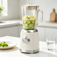 Nouveau design, mixeur électrique en verre, mixeur portable pour smoothies, mixeur alimentaire multifonction haute vitesse pour la cuisine à domicile