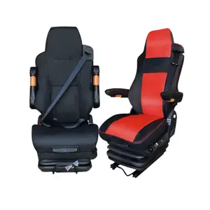 Marine PVC frame And PU Yacht Boat truck seat air suspension luxury seats for vehicle truck driver seat