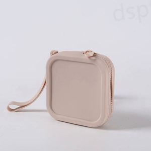 Customized Mini Silicone Coin Storage Bag Portable <b>Cable</b> Bag <b>Waterproof</b> Cosmetic Bag - Product Image 3