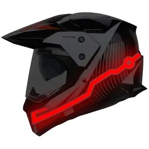 Hohe Helligkeit rote Farbe Sicherheit Motorrad LED Helm Licht