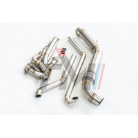 Kit turbo haute performance TM Performance avec tuyau de 3 mm d'épaisseur pour BMW B58 GEN2 X Series, collecteur d'échappement SS304 avec bride T4