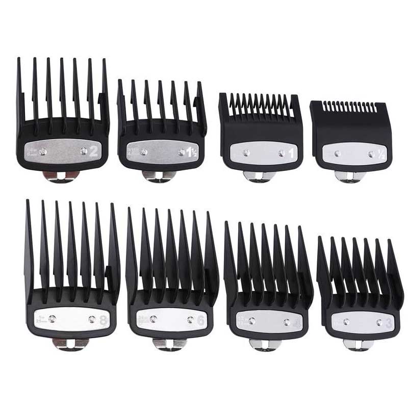 8pcs/set Black