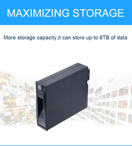 Harici ve bilgisayar kullanımı için 3.5 inç tepsi daha az Hot Swap SATA HDD durumda mobil raf alüminyum - Product Image 5