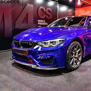 Kit d'accessoires de pare-chocs avant en fibre de carbone style CS DGRCCS M3 M4 F80 F82 2014-2018, installation facile, finition polie - Product Image 6