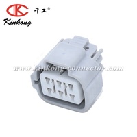 Conector Automotriz Impermeable de 6 Vías/Pines/Pólos/6P Hembra Gris para Pedal de Acelerador para Toyota 6189-0323