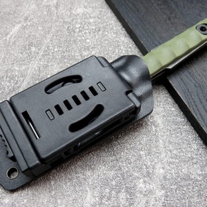 Cuchillo OEM Personalizado Portátil con Hoja Fija D2, Mango G10, Multifunción, Acero Inoxidable, 25mm de Ancho, HK DE025, para Camping, Supervivencia y Bricolaje - Product Image 5