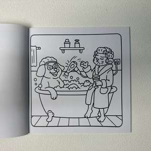 Livre de coloriage personnalisé sur les scènes de <span class=keywords><strong>crime</strong></span>, design audacieux, couverture souple, livre de coloriage personnalisé pour les fans de mystère, les amateurs d'art, cadeau - Product Image 3