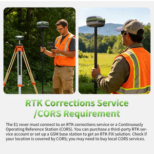 Équipement de levé topographique P100 Zonitekfis GNSS RTK IMU avec radio interne et capteur d'inclinaison pour terrains en altitude - Product Image 6