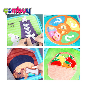 Juguete educativo <span class=keywords><strong>de</strong></span> aprendizaje temprano <span class=keywords><strong>para</strong></span> niños pequeños, libros <span class=keywords><strong>de</strong></span> <span class=keywords><strong>cuentos</strong></span> <span class=keywords><strong>de</strong></span> tela sensorial <span class=keywords><strong>para</strong></span> bebés - Product Image 6