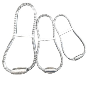 Sling en câble d'acier SIMEN SCL avec des caractéristiques anti-corrosion durables, ancrages de levage moulés et boucle - Product Image 1