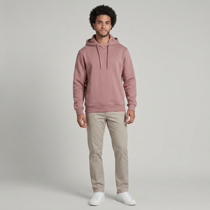 Sudaderas Casuales de Algodón 100% para Hombre, Diseño Personalizado al por Mayor, Otoño Invierno, Tallas Grandes, Bolsillos Grandes, Bordado, Muestra Gratis - Product Image 1