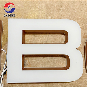 Tùy chỉnh <span class=keywords><strong>Mini</strong></span> Acrylic <span class=keywords><strong>LED</strong></span> Nhôm <span class=keywords><strong>LED</strong></span> kênh thư biểu tượng dấu hiệu cho tổ chức sự kiện trang trí nội thất - Product Image 3