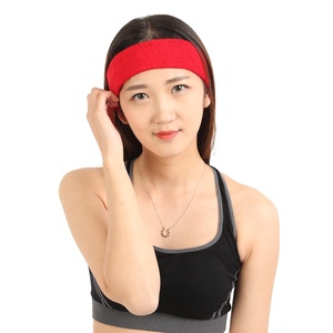 Großhandel bunte elastische <span class=keywords><strong>Sport</strong></span> Schweiß bänder Stirnband - Product Image 3