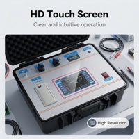 Testeur de rapport de polarité et de nombre de bobines pour transformateur triphasé de type Z avec batterie intégrée