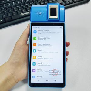 Terminal POS Portátil Inteligente de 5.5 Pulgadas con Lector de Tarjetas NFC, IC y de Banda Magnética para Pequeños Negocios Minoristas - Product Image 5