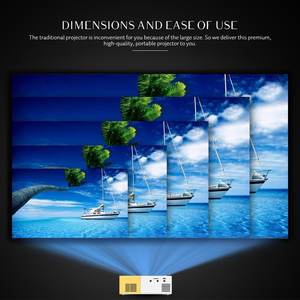 <span class=keywords><strong>Mini</strong></span> <span class=keywords><strong>Proyector</strong></span> Portátil LED Salange <span class=keywords><strong>Yg300</strong></span> <span class=keywords><strong>Pro</strong></span> para iPhone y Teléfonos Inteligentes Android, <span class=keywords><strong>Proyector</strong></span> HD para Teléfono Móvil - Product Image 5