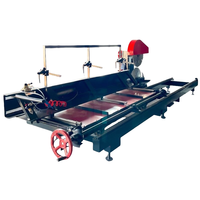 La table de poussée de précision la plus populaire Table circulaire Scie à format double lame avec rail de guidage Machine à bois