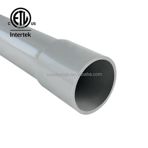 Tubería Eléctrica Rígida de <span class=keywords><strong>PVC</strong></span> ULP <span class=keywords><strong>Sch</strong></span> <span class=keywords><strong>80</strong></span>, Duradera, No Metálica, Retardante de Fuego, con Extremo Abocardado, para Uso Industrial - Product Image 4