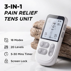 Unidad TENS Inalámbrica Recargable, Masajeador TENS, Estimulador Muscular para Aliviar el Dolor de Cuello, Espalda y Hombros, Dispositivo de Masaje Portátil para el Hogar - Product Image 5