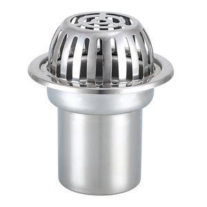 Desagüe de Techo de Acero Inoxidable, Canalón para Agua de Lluvia Tipo 87, Tolva para Agua de Lluvia, <span class=keywords><strong>Tubo</strong></span> de Balcón 75/110/<span class=keywords><strong>160</strong></span>/200 - Product Image 1